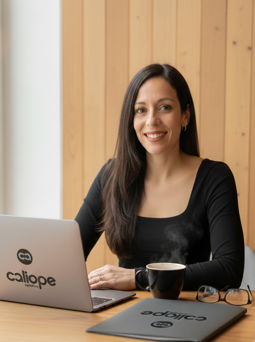 Johana Hernandez, fundadora de Caliope Marketing, especialista en comunicación y estrategia digital.